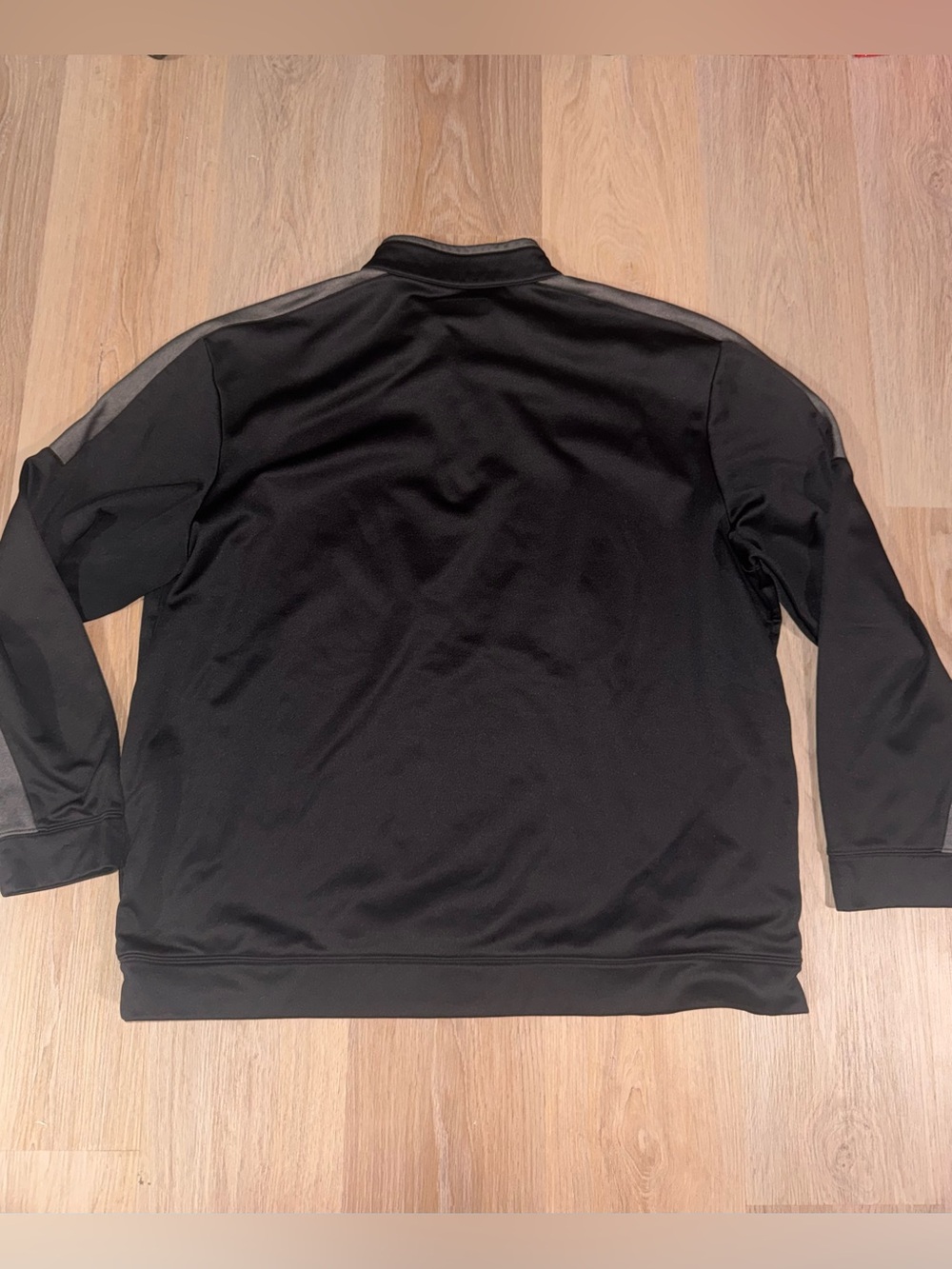 Callaway Men’s Golf Quarter-Zip Pullover - Black & Gray - Size XXL - Picture 4 of 5